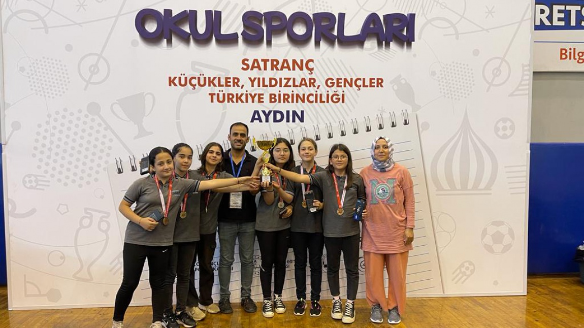 Tarih yazdık. Türkiye Şampiyonuyuz. Okul Sporları Satranç Yarışmaları Finalleri...